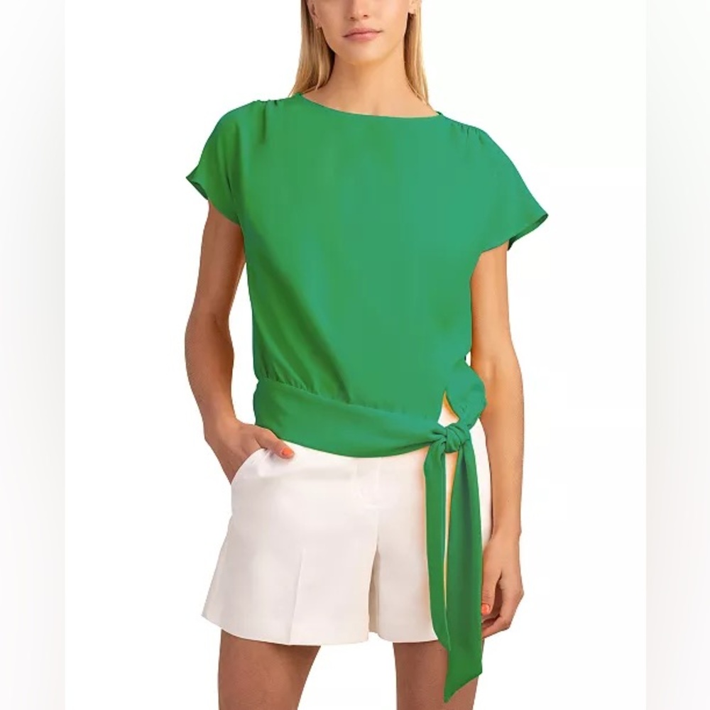 Trina Turk Salas Tie Top
